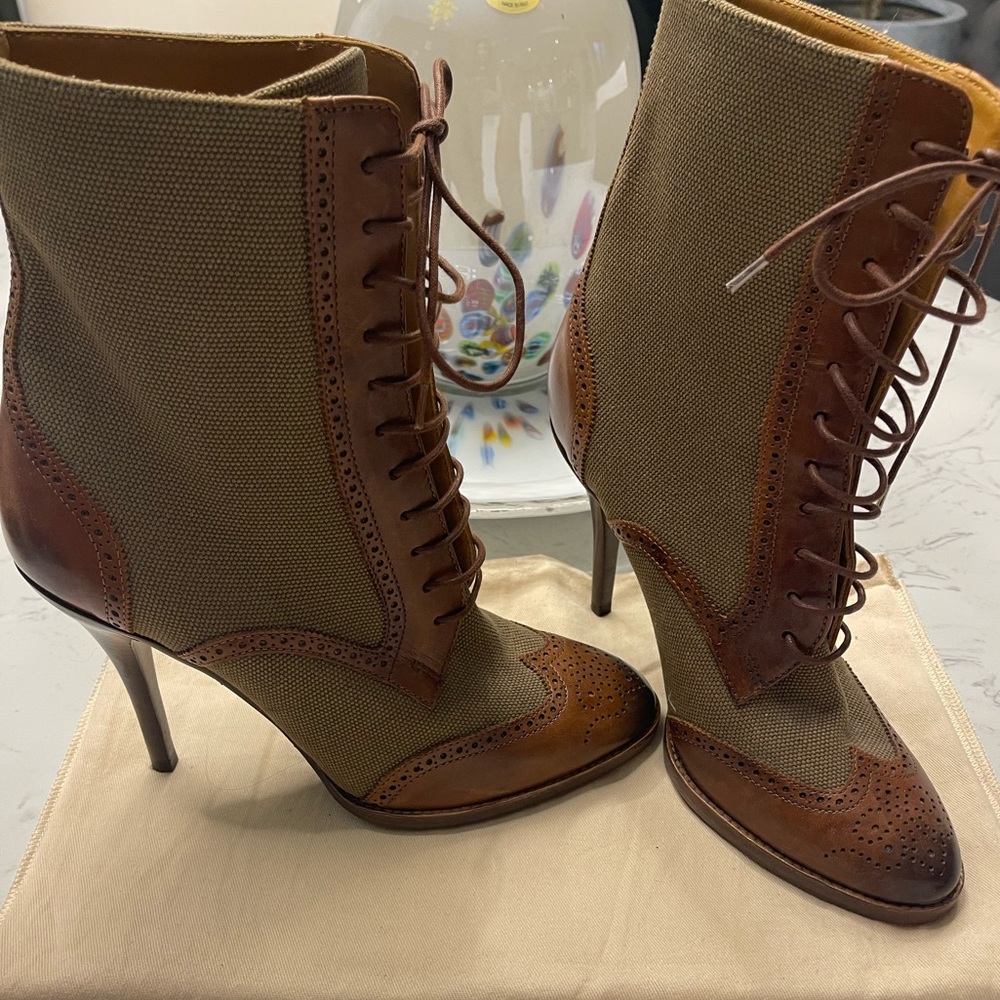 Ralph Lauren booties Euro 40.5 size 10 - Picture 2 of 8